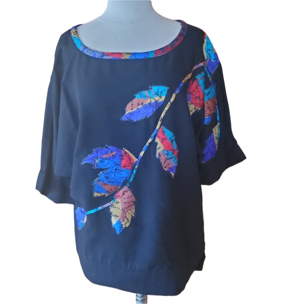 Vintage Multi-Color Blouse‎